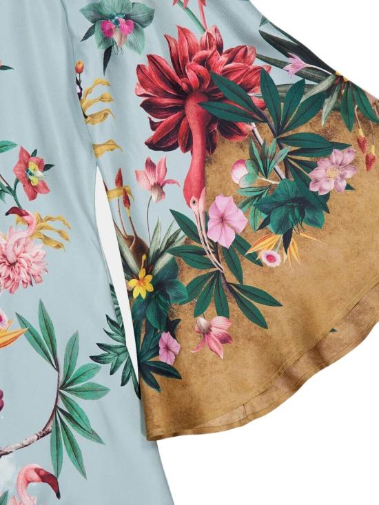 26SS 라 더블제이 롱 원피스 DRE0232 SIL001ZOF06 BU01 ZOOFLORA PLAC E - LA DOUBLEJ