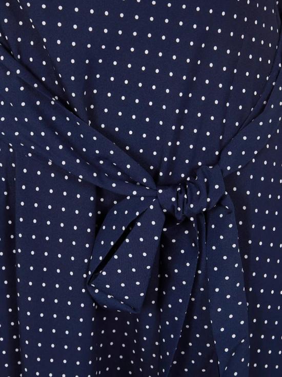 26SS 랄프 로렌 미디 원피스 200P11525001 NAVY WHITE - RALPH LAUREN