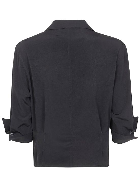 26SS 와이쓰리 블라우스 YQ Y02 500 3 BLACK - Y-3