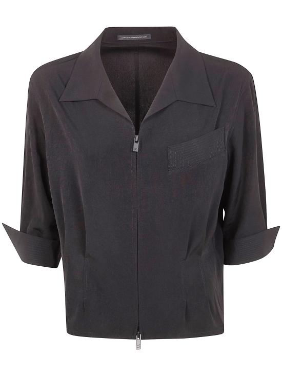 26SS 와이쓰리 블라우스 YQ Y02 500 3 BLACK - Y-3