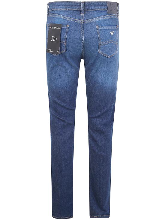 25FW 엠포리오 아르마니 데님 팬츠 EW000205 AF17030 MB001 BLUE DENIM - EMPORIO ARMANI