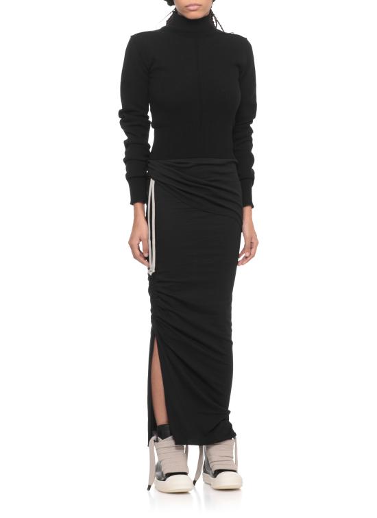 25FW 다크쉐도우 미디 스커트 DS02E7335 RN09 Black - DRKSHDW