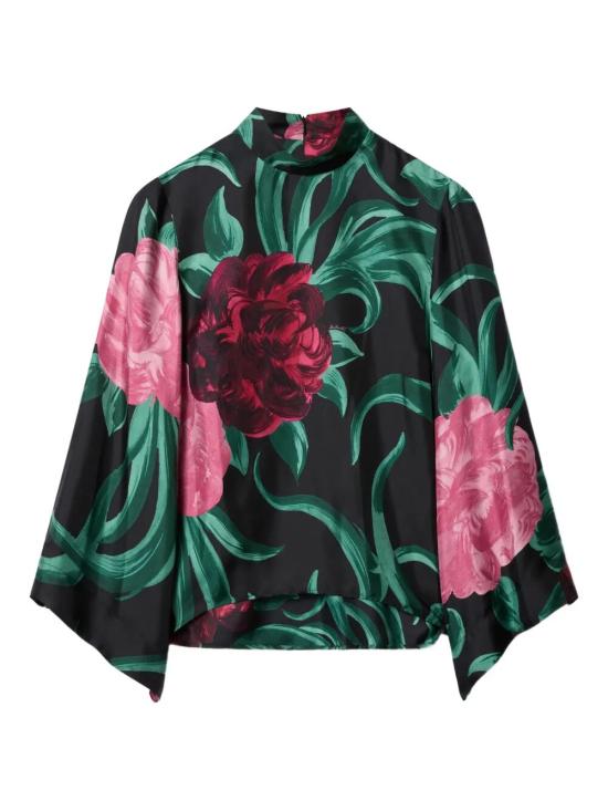 26SS 라 더블제이 블라우스 TOP0179 SIL001PEO05 BL01 PEONY - LA DOUBLEJ