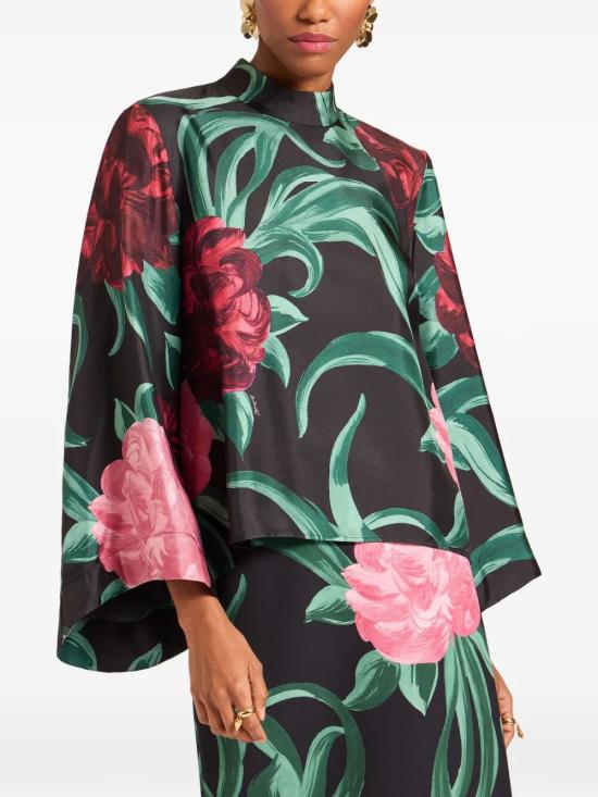 26SS 라 더블제이 블라우스 TOP0179 SIL001PEO05 BL01 PEONY - LA DOUBLEJ