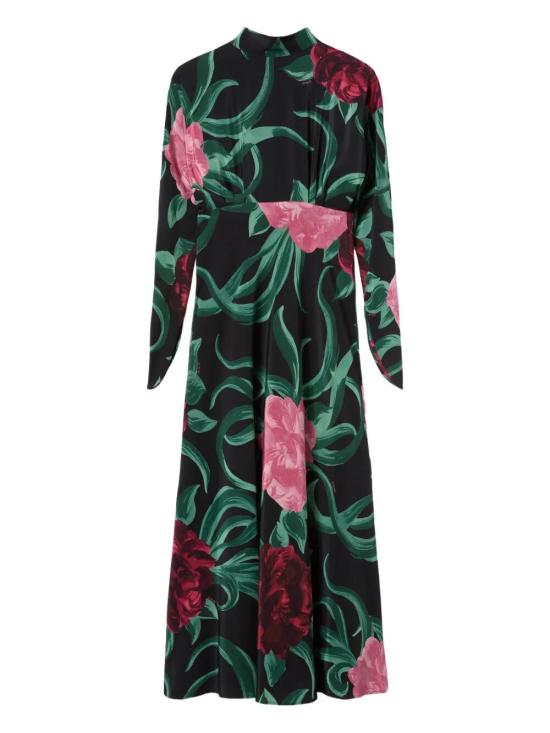 26SS 라 더블제이 미디 원피스 DRE0987 CRE001PEO05 BL01 PEONY - LA DOUBLEJ