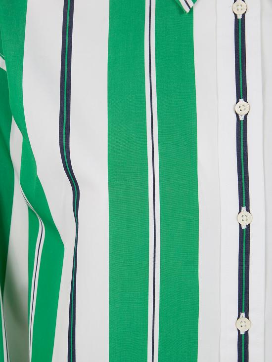 26SS 랄프 로렌 셔츠 200P03666001 GREEN BLUE WHITE - RALPH LAUREN