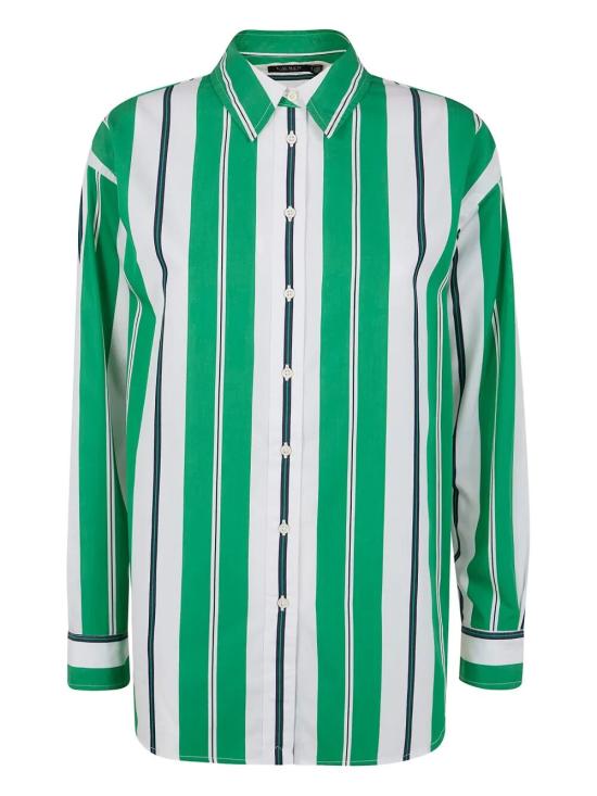 26SS 랄프 로렌 셔츠 200P03666001 GREEN BLUE WHITE - RALPH LAUREN