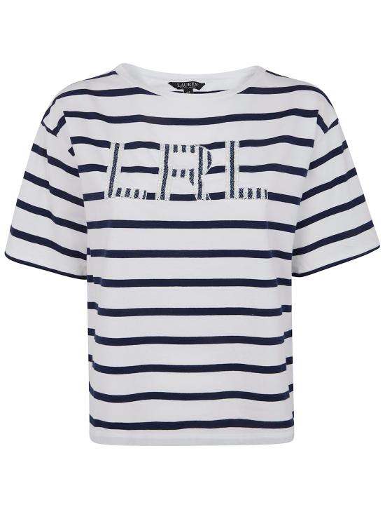 26SS 랄프 로렌 반팔 티셔츠 200P03752002 WHITE REFINED NAVY