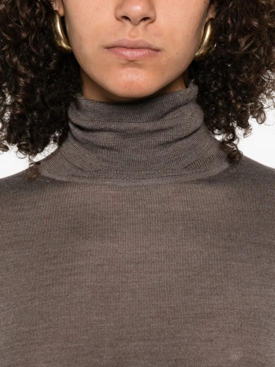 25FW 파로쉬 터틀넥 D512933 LINFA25W 024 BROWN - PAROSH