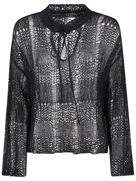 26SS 와이쓰리 스웨터 YQ K04 681 2 BLACK