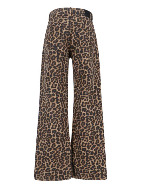 26SS 애니빙 데님 팬츠 A 06 11765 MTL59 LEOPARD MultiColour - ANINE BING