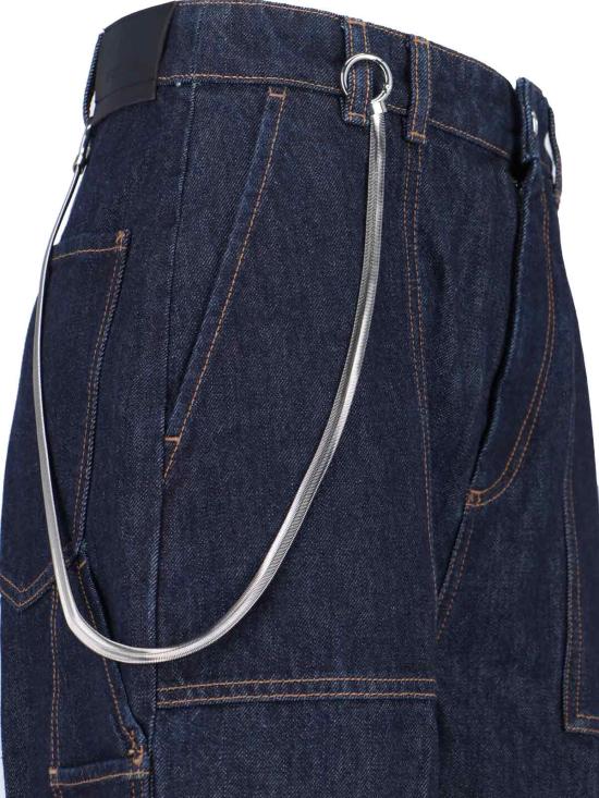 26SS 스포트막스 데님 팬츠 2612181045600 001 Blue - SPORTMAX