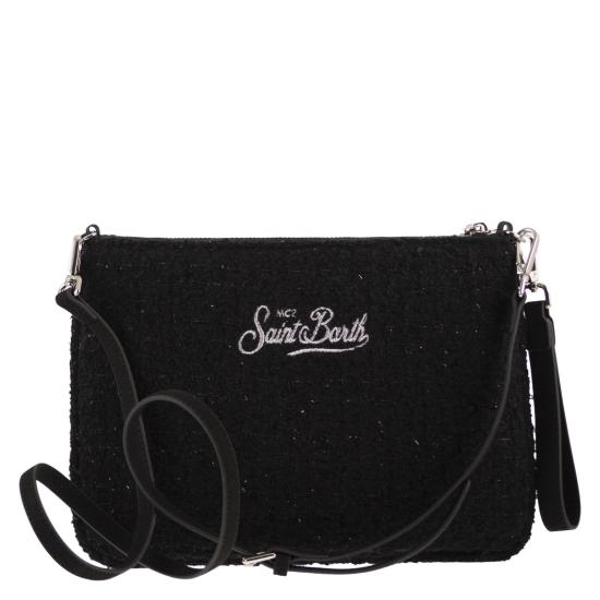 25FW 세인트바쓰 클러치/파우치 PAR0028 BLACK - MC2 SAINT BARTH