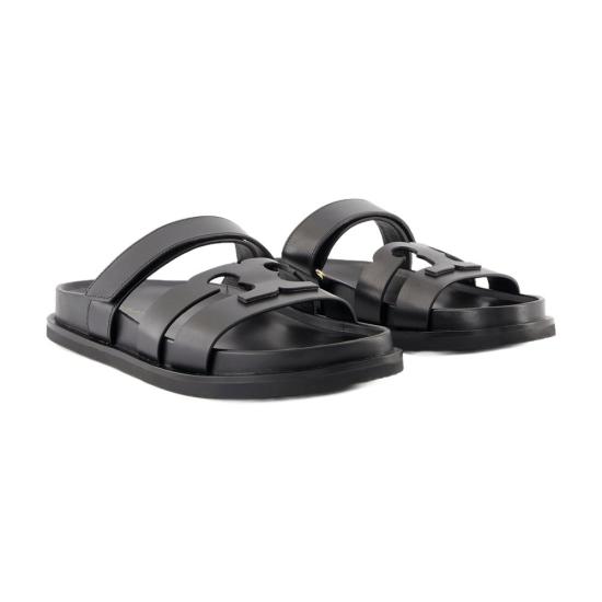  토리버치 이네스 스포츠 슬라이드 161636 006 BLACK - TORY BURCH
