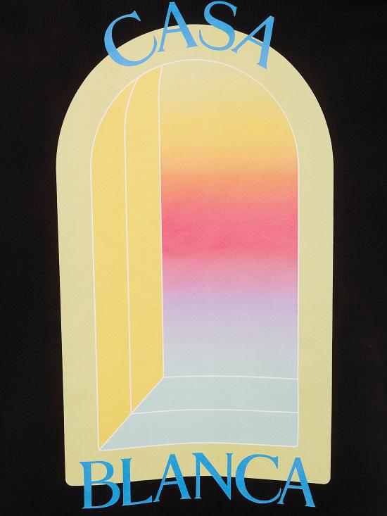 26SS 카사블랑카 반팔 티셔츠 M SP26 JTS 001 14 BLACK - CASABLANCA