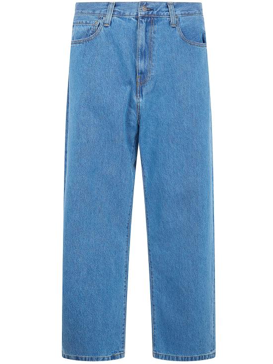 26SS 칼하트 WIP 랜든 데님 팬츠 I030468 0160 0160 BLUE HEAVY STONE WASH