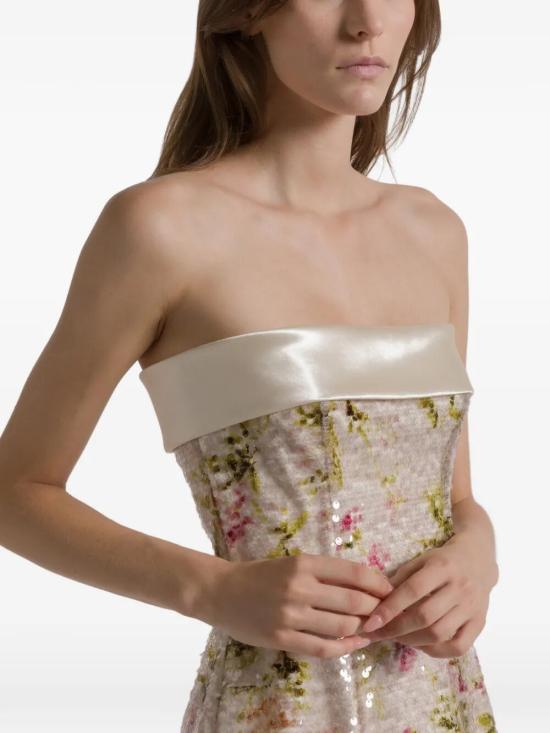 26SS 알베르타 페레티 숏 원피스 0450 1646 1888 MIX PRINT - ALBERTA FERRETTI