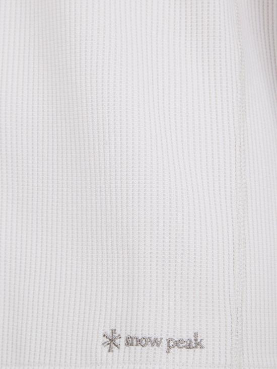 25FW 스노우피크 긴팔 티셔츠 SW 25AU011 OFF WHITE - SNOW PEAK