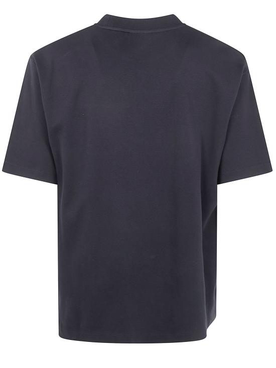 26SS 드롤드무슈 반팔 티셔츠 PERM TS202 CO002 098 BLACK - DROLE DE MONSIEUR