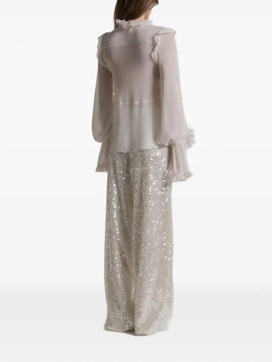 26SS 알베르타 페레티 스트레이트 팬츠 0324 1645 0003 IVORY - ALBERTA FERRETTI