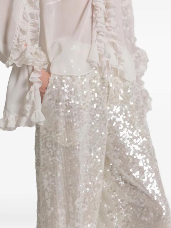26SS 알베르타 페레티 스트레이트 팬츠 0324 1645 0003 IVORY - ALBERTA FERRETTI