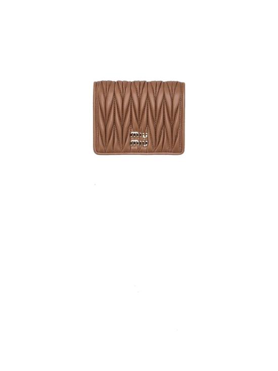 26SS 미우미우 가죽소품 5MV204AFPP F098L CARAMEL Brown