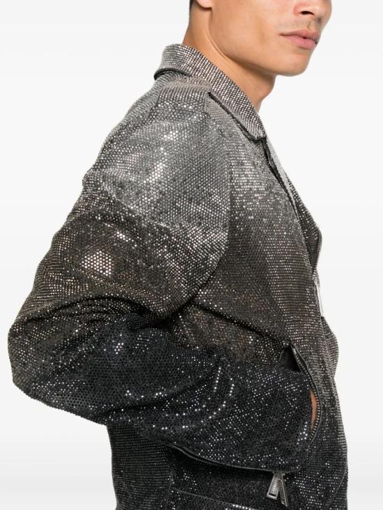 25FW 디스퀘어드2 바이커 자켓 S71AN0630 S30357 900 BLACK - DSQUARED2