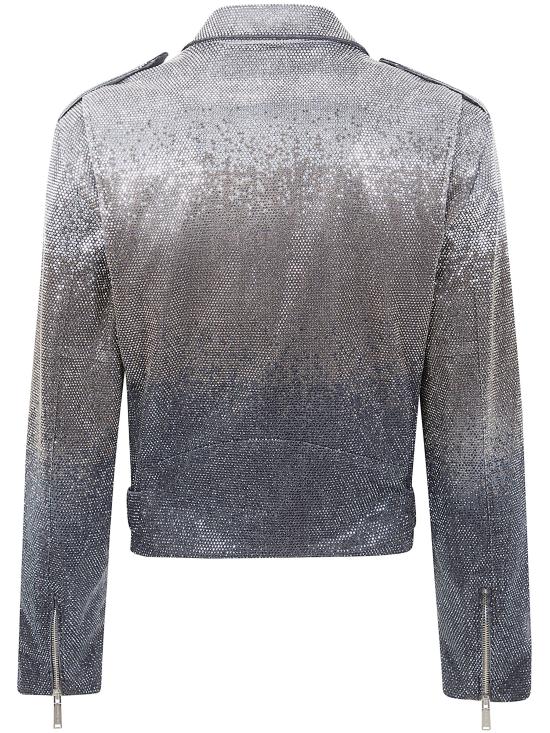 25FW 디스퀘어드2 바이커 자켓 S71AN0630 S30357 900 BLACK - DSQUARED2