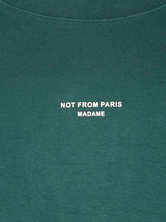 26SS 드롤드무슈 반팔 티셔츠 PERM TS202 CO002 098 DARK GREEN - DROLE DE MONSIEUR