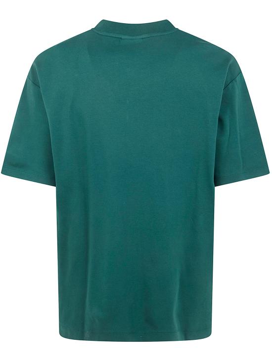 26SS 드롤드무슈 반팔 티셔츠 PERM TS202 CO002 098 DARK GREEN - DROLE DE MONSIEUR