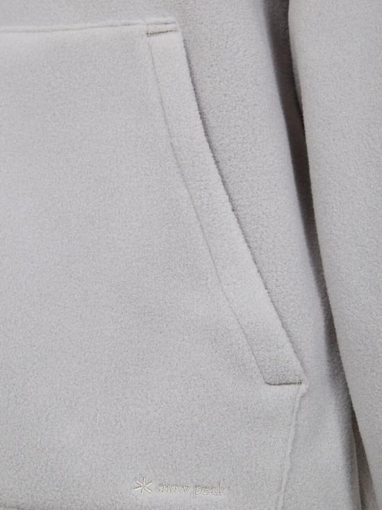 25FW 스노우피크 후드 티셔츠 JK 25AU021 LIGHT GREY - SNOW PEAK