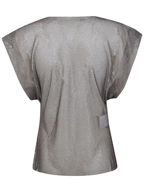 26SS 알베르타 페레티 민소매 티셔츠 1201 1647 1495 MIX GREY - ALBERTA FERRETTI