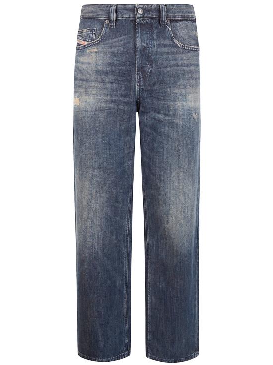 26SS 디젤 2001 D 매크로 릴렉스 핏 데님 팬츠 A11598 0ADBZ 01 GREY - DIESEL