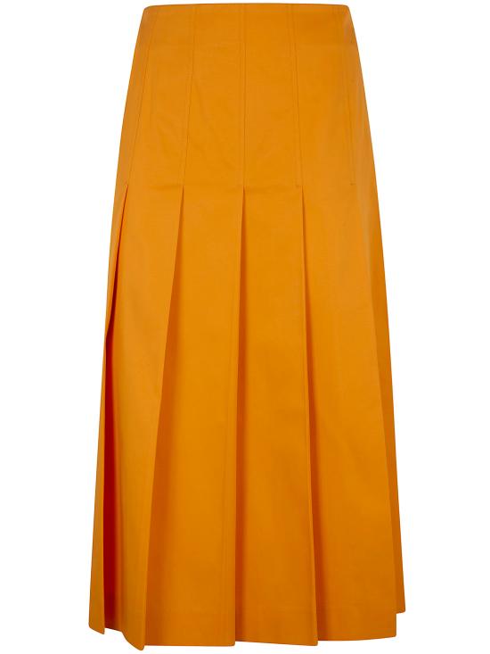 26SS 닥터 호프 롱 스커트 4894 4153 ORANGE