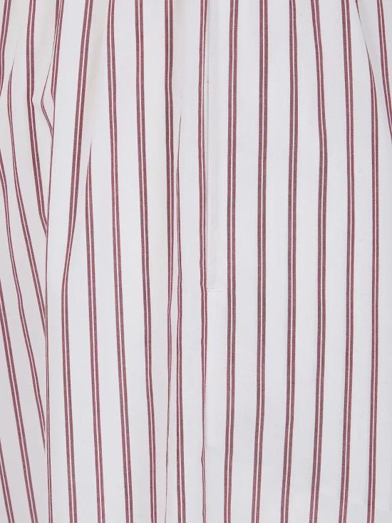 26SS 바이말렌비거 스트레이트 팬츠 104026 QG7 CABERNET STRIPE - BY MALENE BIRGER