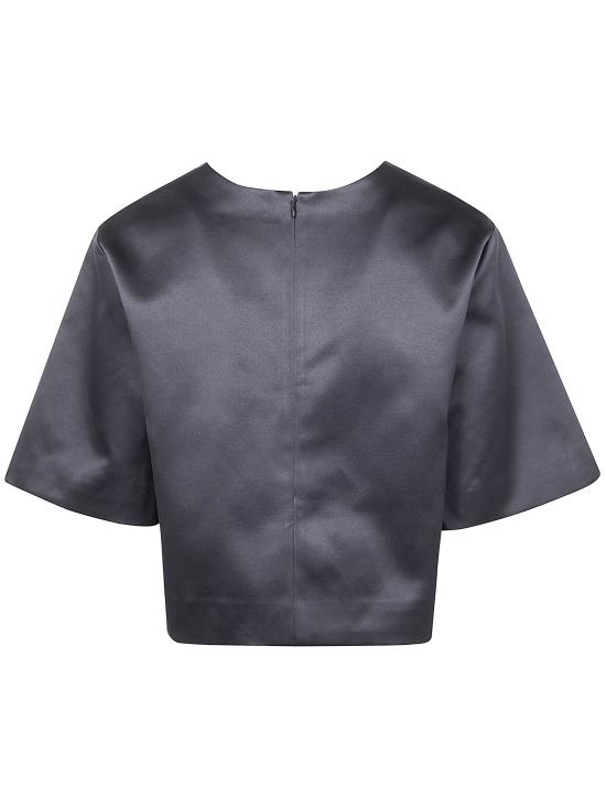 26SS 바이말렌비거 반팔 티셔츠 103038 098 050 BLACK - BY MALENE BIRGER