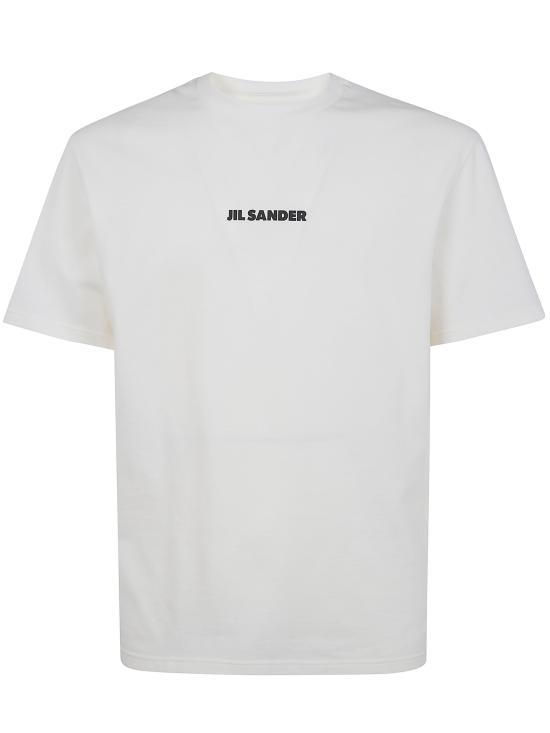 26SS 질샌더 반팔 티셔츠 J22GC0237 J20103 102 PORCELAIN - JIL SANDER