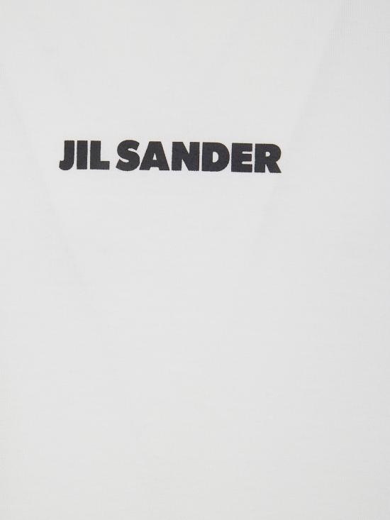 26SS 질샌더 반팔 티셔츠 J22GC0237 J20103 102 PORCELAIN - JIL SANDER