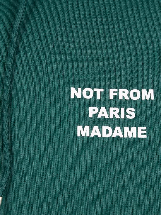 26SS 드롤드무슈 후드 티셔츠 PERM HO162 CO127 098 DARK GREEN - DROLE DE MONSIEUR