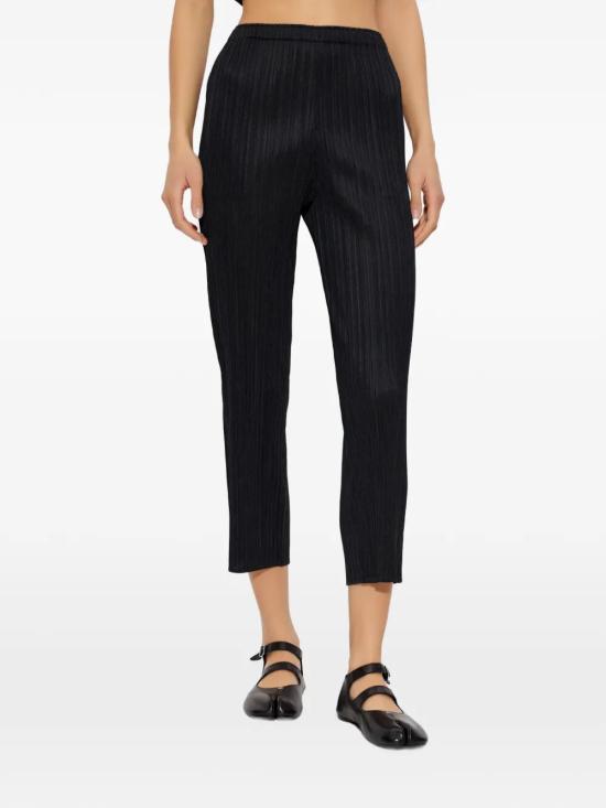 25FW 플리츠플리즈 스트레이트 팬츠 PP59JF111 15 BLACK - PLEATS PLEASE