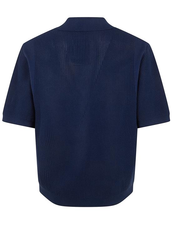 26SS 드롤드무슈 폴로 티셔츠 J PO171 CO207 NAVY - DROLE DE MONSIEUR