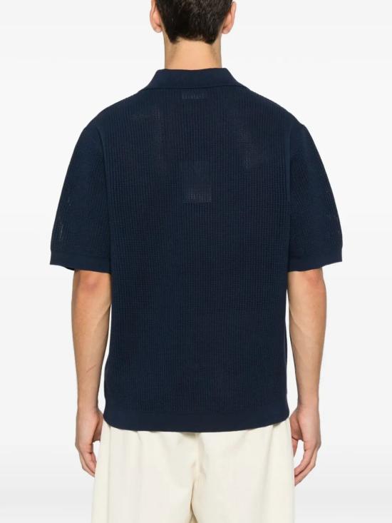 26SS 드롤드무슈 폴로 티셔츠 J PO171 CO207 NAVY - DROLE DE MONSIEUR