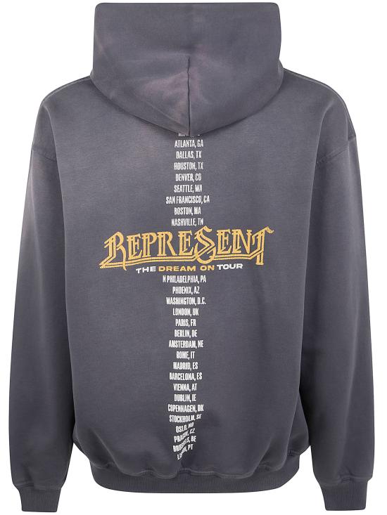 26SS 리프레젠트 후드 티셔츠 MLM100822 SUN FADE GREY - REPRESENT