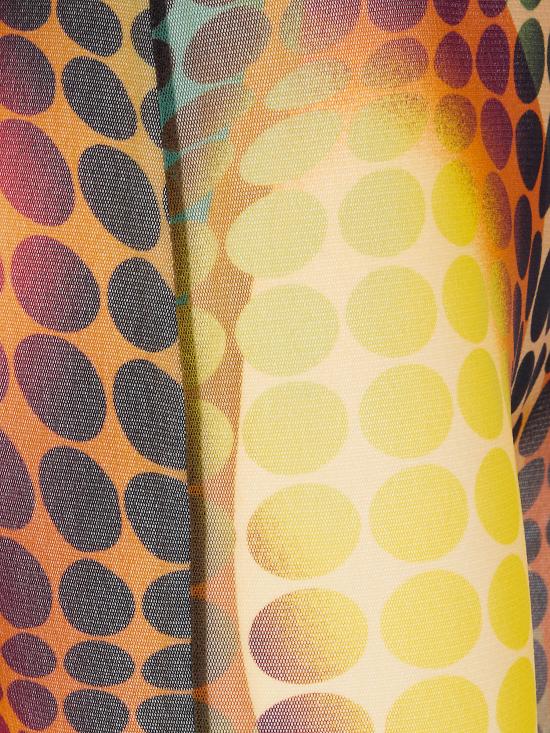 26SS 장 폴 고티에 플레어 팬츠 26 01 W TR066 M018P 155060 ORANGE BLUE BROWN - JEAN PAUL GAULTIER