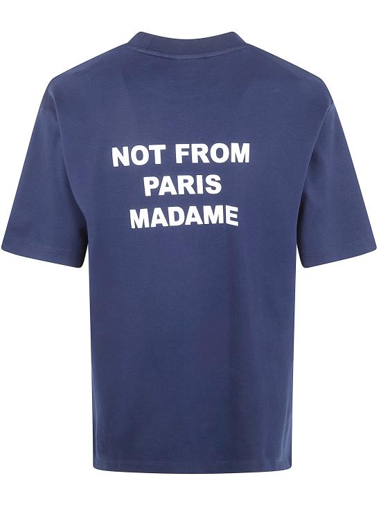 26SS 드롤드무슈 탑 PERM TS203 CO002 NAVY - DROLE DE MONSIEUR