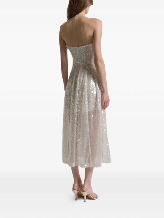 26SS 알베르타 페레티 미디 원피스 0452 1645 0003 IVORY - ALBERTA FERRETTI