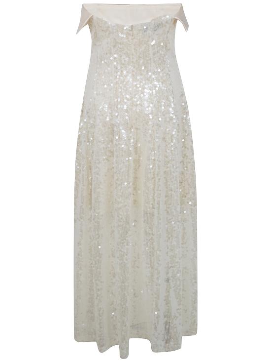 26SS 알베르타 페레티 미디 원피스 0452 1645 0003 IVORY - ALBERTA FERRETTI