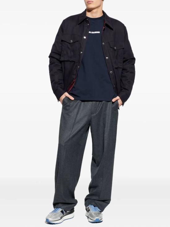 26SS 질샌더 반팔 티셔츠 J22GC0237 J20103 401 NAVY - JIL SANDER