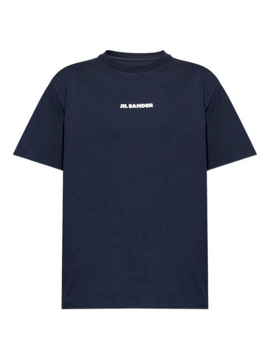 26SS 질샌더 반팔 티셔츠 J22GC0237 J20103 401 NAVY