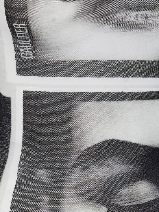 26SS 장 폴 고티에 긴팔 티셔츠 26 01 W TO450 M021P 000201 BLACK GREY WHITE - JEAN PAUL GAULTIER